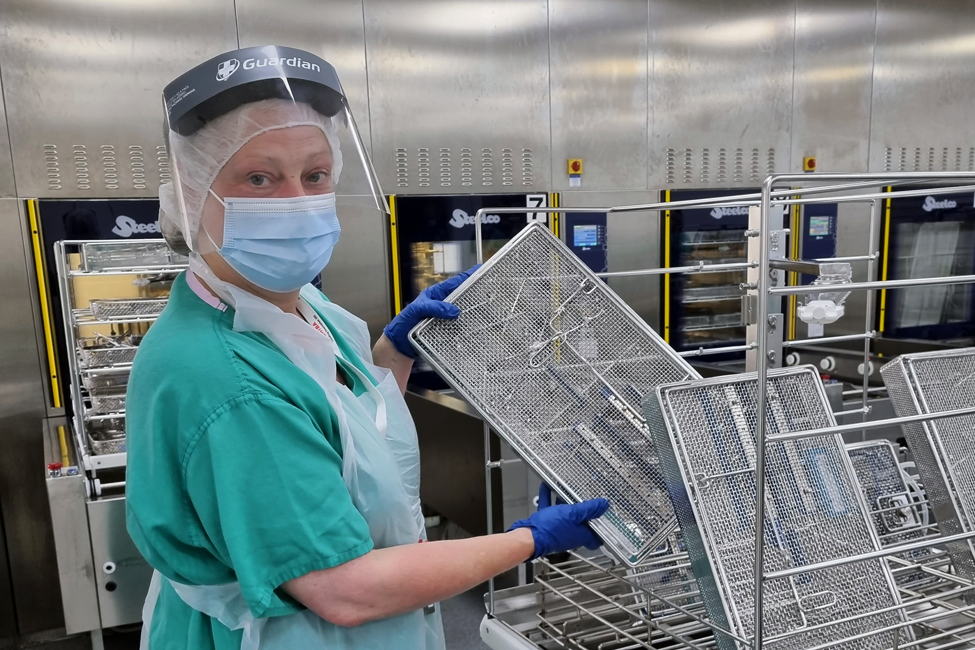 What is a decontamination technician?