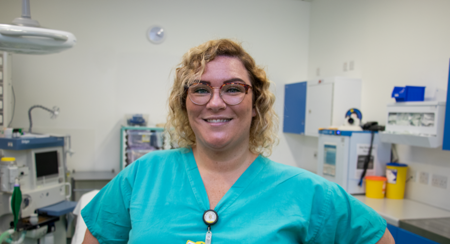 How a hospital stay as a child shaped Ebonny’s nursing career