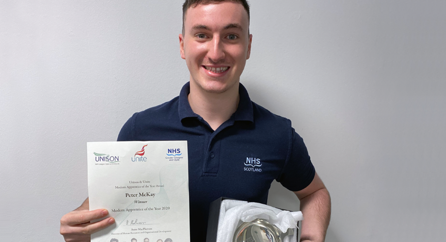 How a Modern Apprenticeship helped lauch Peter's career in estates services