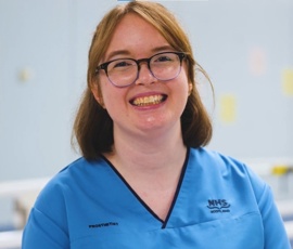 AHPs behind the scenes: exploring the role of a prosthetist