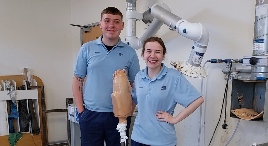 Hands-on healthcare: How Morgan builds life-changing prosthetics