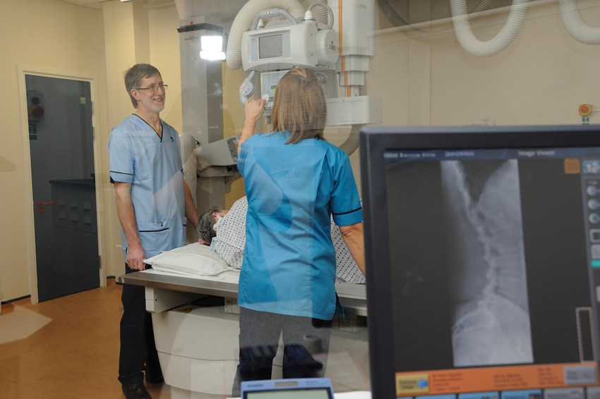 What is a radiography support worker?