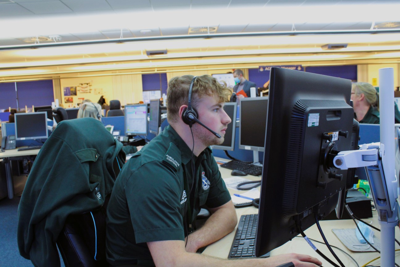 What is a emergency call handler?